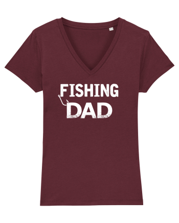 Fishing Dad Burgundy