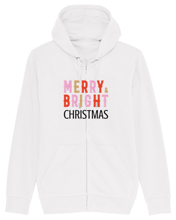 Merry, Bright, Christmas  White