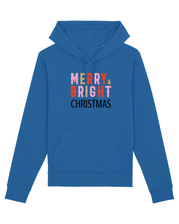 Merry, Bright, Christmas  Royal Blue