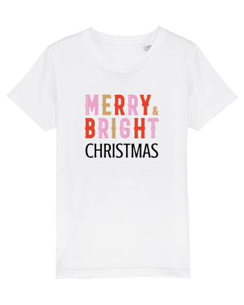 Merry, Bright, Christmas  White