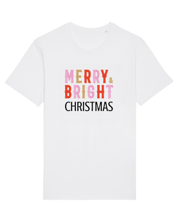 Merry, Bright, Christmas  White