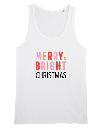 Merry, Bright, Christmas  White