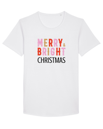 Merry, Bright, Christmas  White