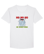 Ho Ho Ho or Something  Tricou mânecă scurtă guler larg Bărbat Skater