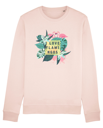 I love Flamingos Candy Pink