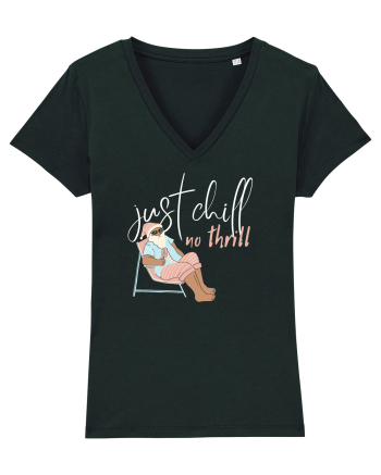 Moș Crăciun Just Chill No Thrill  Black