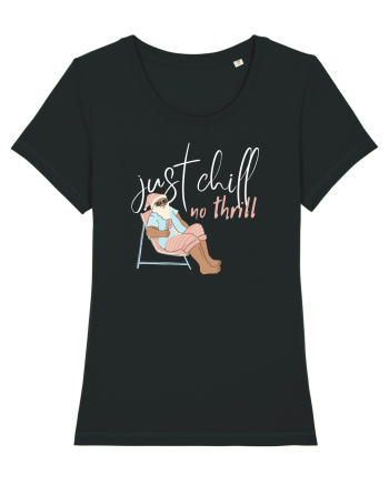 Moș Crăciun Just Chill No Thrill  Black