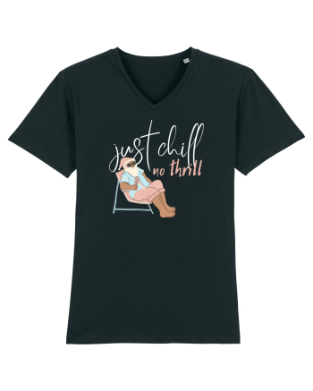 Moș Crăciun Just Chill No Thrill  Black