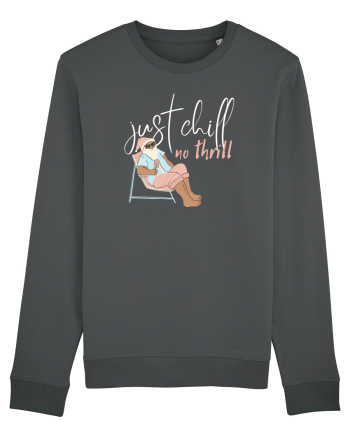 Moș Crăciun Just Chill No Thrill  Anthracite