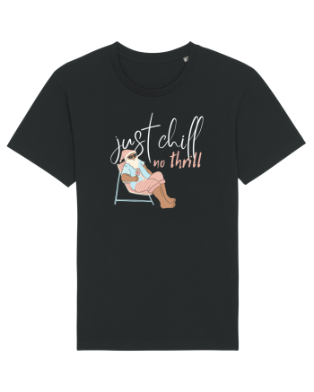 Moș Crăciun Just Chill No Thrill  Black