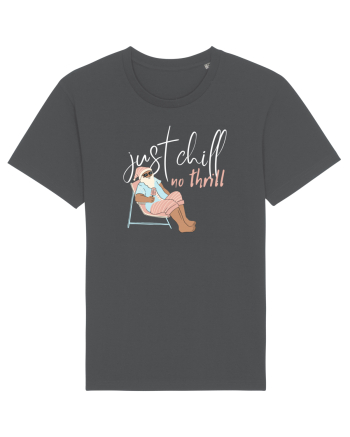 Moș Crăciun Just Chill No Thrill  Anthracite