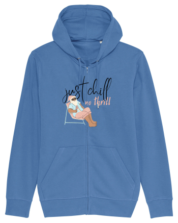Moș Crăciun Just Chill No Thrill (negru)  Bright Blue