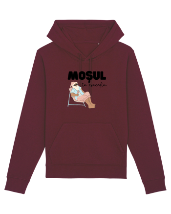 Moș Crăciun în Concediu Burgundy