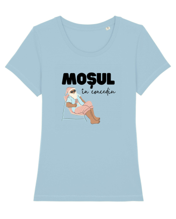 Moș Crăciun în Concediu Sky Blue