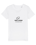 yoga language school Tricou mânecă scurtă  Copii Mini Creator