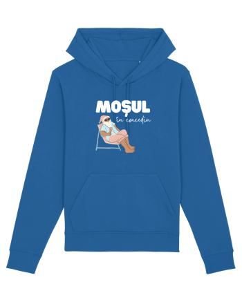 Moș Crăciun în Concediu (alb)  Royal Blue