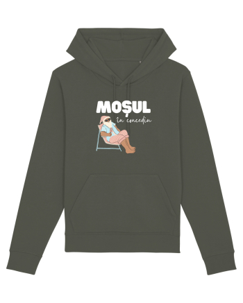 Moș Crăciun în Concediu (alb)  Khaki