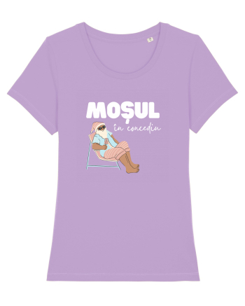 Moș Crăciun în Concediu (alb)  Lavender Dawn