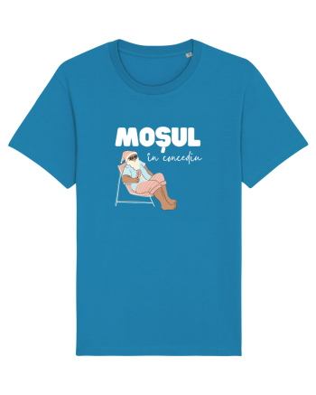 Moș Crăciun în Concediu (alb)  Azur
