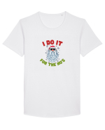 I do it for the Ho's Tricou mânecă scurtă guler larg Bărbat Skater