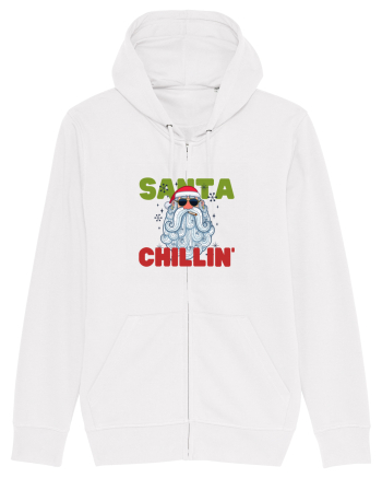 Santa Chillin' White