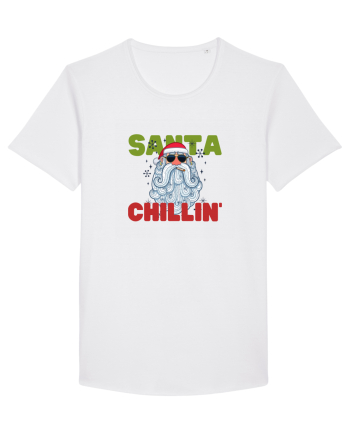 Santa Chillin' White