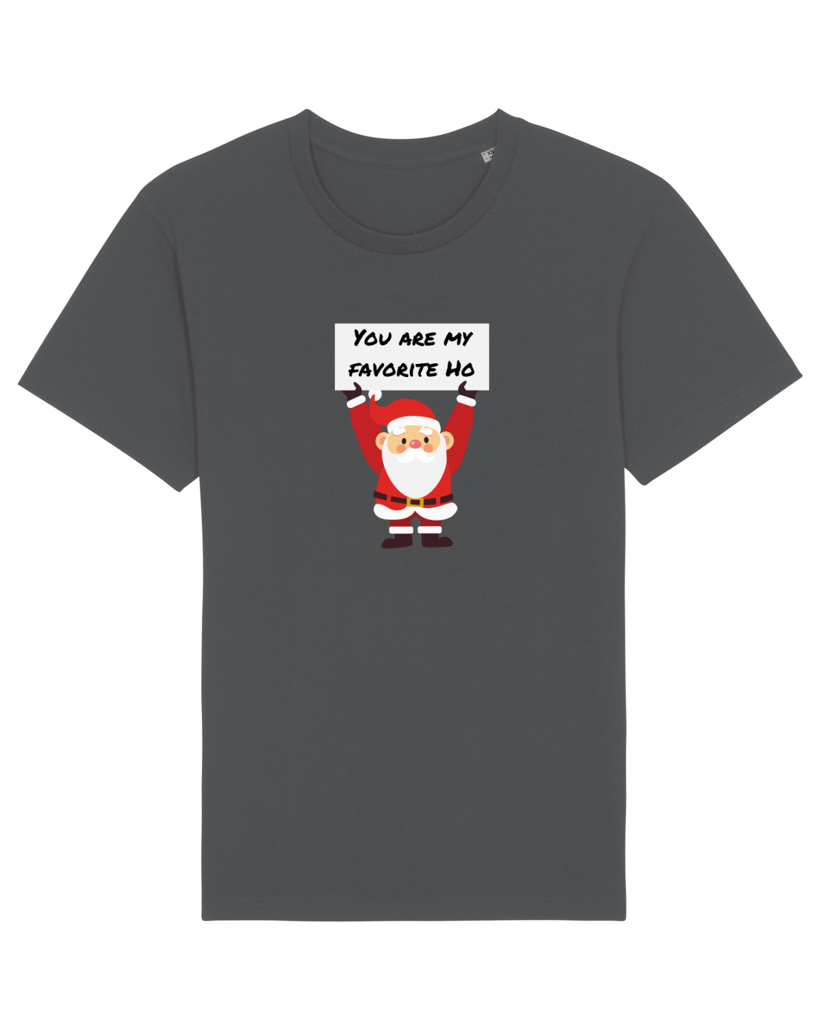 Tricou mânecă scurtă Unisex Rocker Anthracite