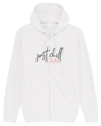 Just Chill No Thrill (negru)  White