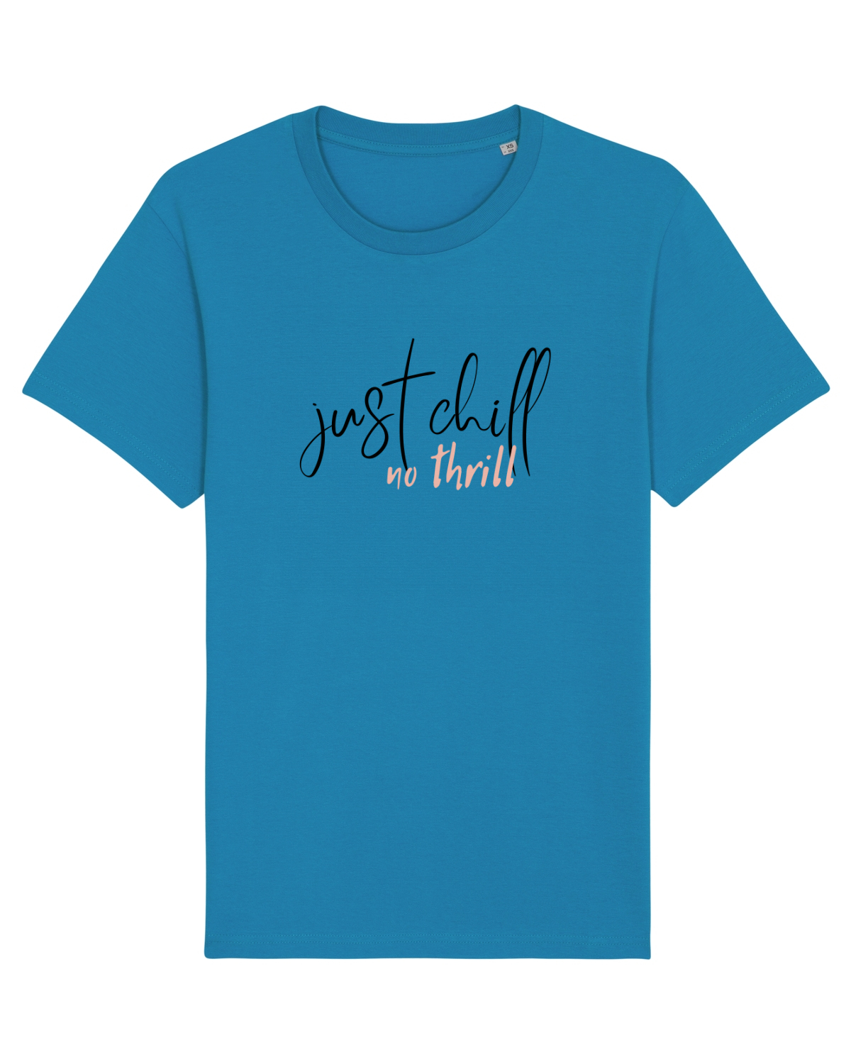 Tricou mânecă scurtă Unisex Rocker Azur