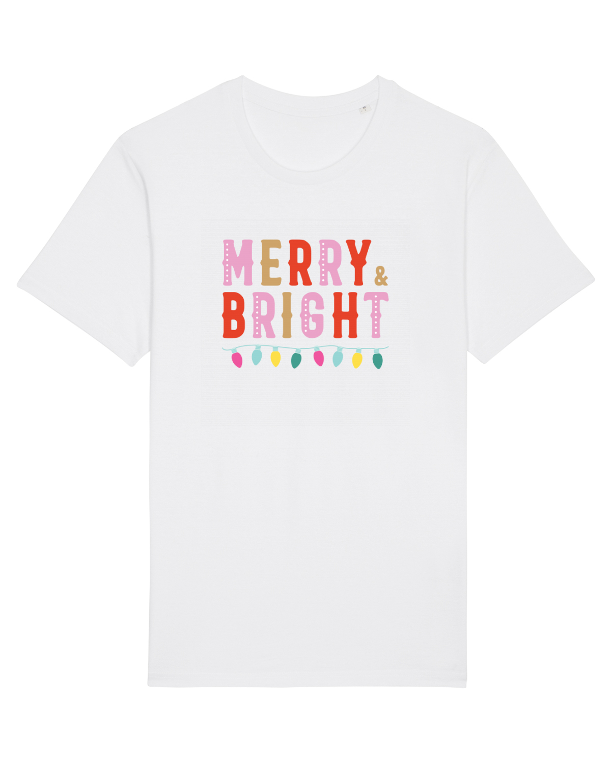 Tricou mânecă scurtă Unisex Rocker White