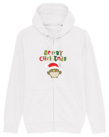 Merry Christmas bufniță White