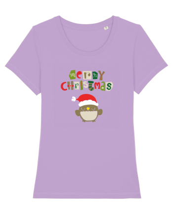 Merry Christmas bufniță Lavender Dawn