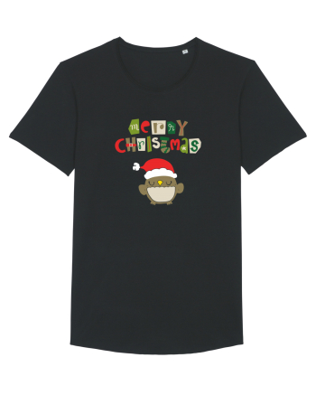 Merry Christmas bufniță Black