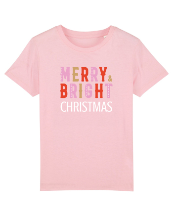 Merry, Bright, Christmas (alb)  Cotton Pink