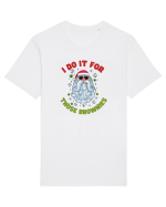 Moș Crăciun (I do it for those brownies)  Tricou mânecă scurtă Unisex Rocker