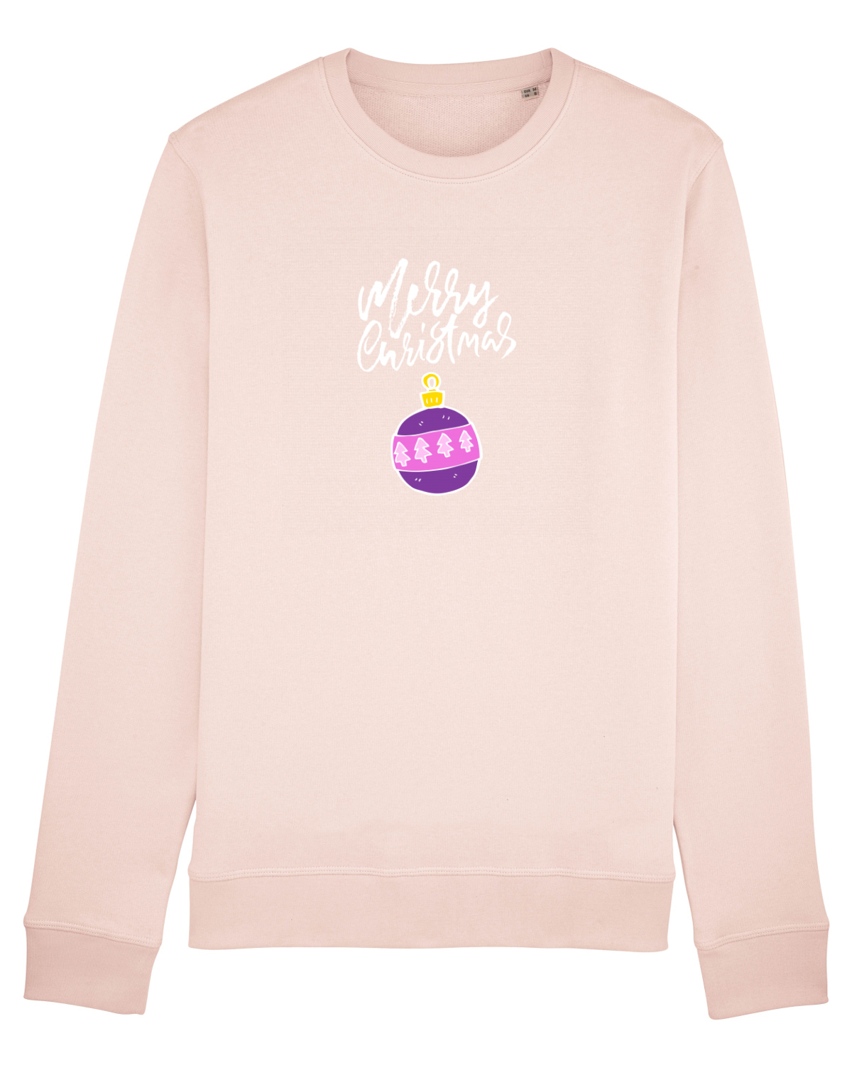 Bluză mânecă lungă Unisex Rise Candy Pink