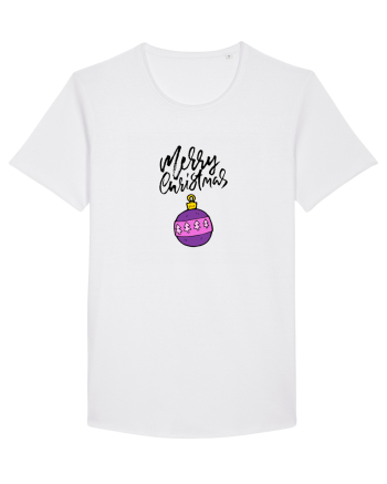 Merry Christmas (glob mov) negru White