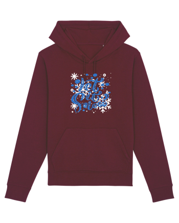 Let it Snow Burgundy