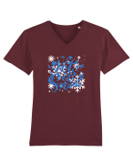 Let it Snow Tricou mânecă scurtă guler V Bărbat Presenter