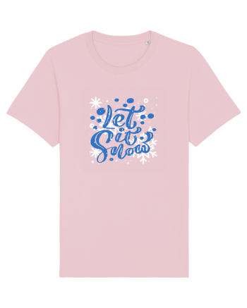 Let it Snow Cotton Pink