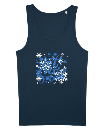 Let it Snow Navy