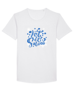 Let it Snow Tricou mânecă scurtă guler larg Bărbat Skater