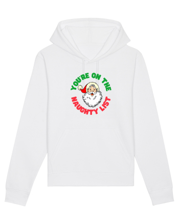 You're on the naughty list.  White