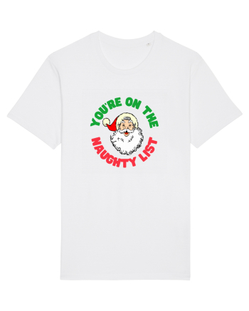 You're on the naughty list.  White