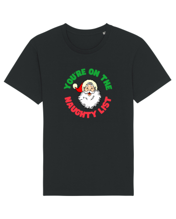You're on the naughty list.  Black