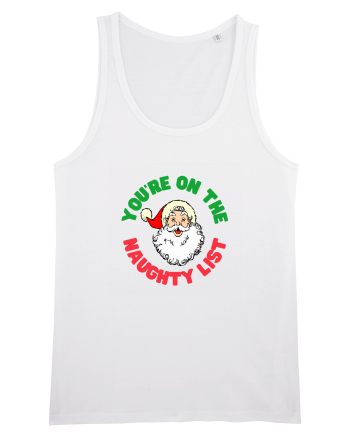You're on the naughty list.  White