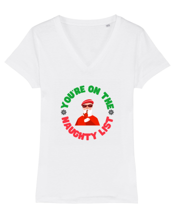 You're on the naughty list. 2 White