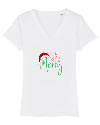 Stay Merry  White