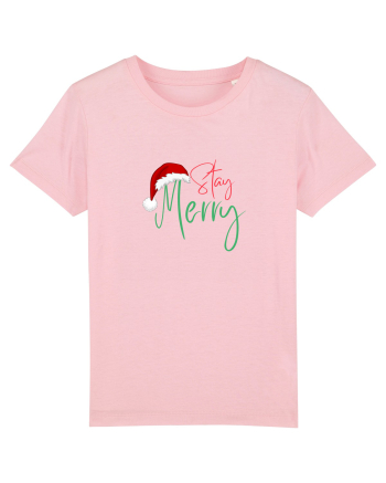 Stay Merry  Cotton Pink