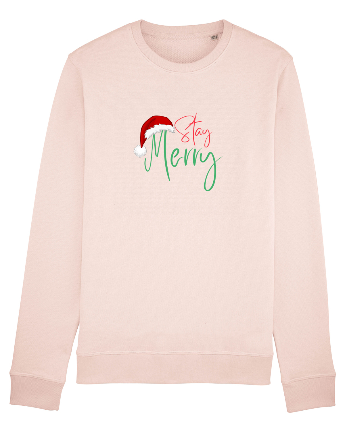 Bluză mânecă lungă Unisex Rise Candy Pink